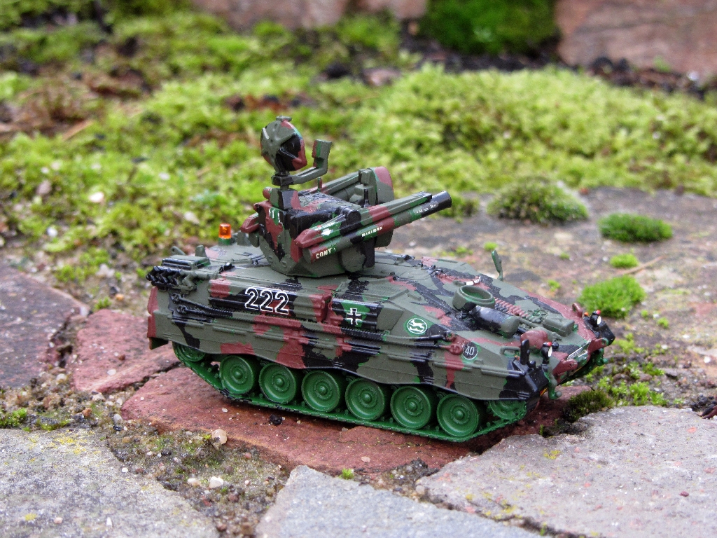 Flugabwehrraketenpanzer Roland1 Bundeswehr 1981