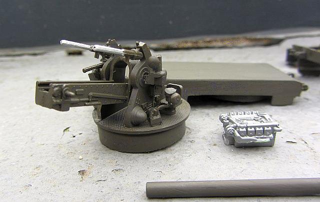 Der Zusammenbau Feldhaubitze M110
