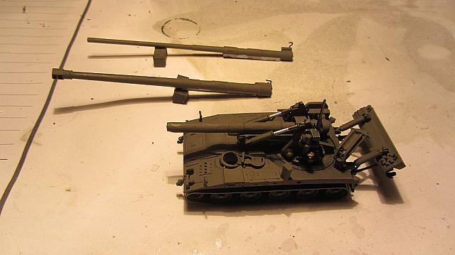 Der Zusammenbau Feldhaubitze M110