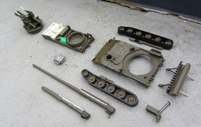 Der Zusammenbau Feldhaubitze M110