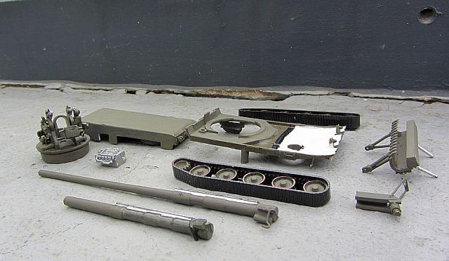 Der Zusammenbau Feldhaubitze M110