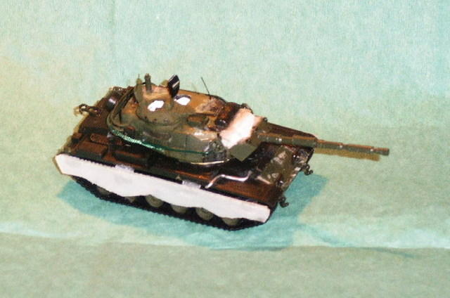 Ein Militärmodell entsteht M60 A4 USA
