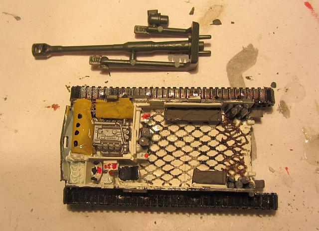 Innenausbau M109 G Bundeswehr 1964