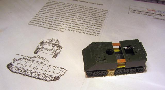 M113 A4 USA Wanne