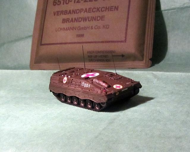 Marder1: Sanitäts-Prototyp Bundeswehr 1970