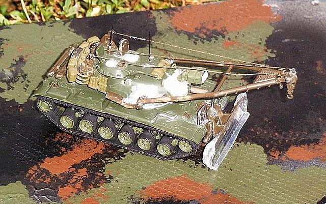 Ein Militärmodell entsteht: M728 Bergepanzer USA