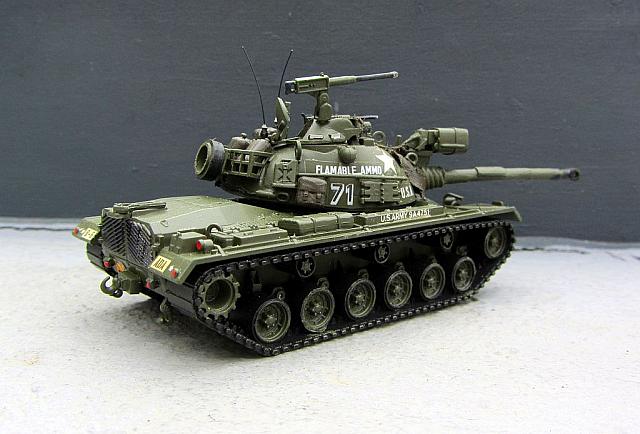 M67 A2 Flammenwerferpanzer des US Marine Corps (USMC) von 1966 in Vietnam