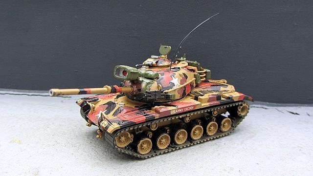 M60 A1 mit 105mm Bordkanone US-Army mit Rüststand von 1963 - 1980