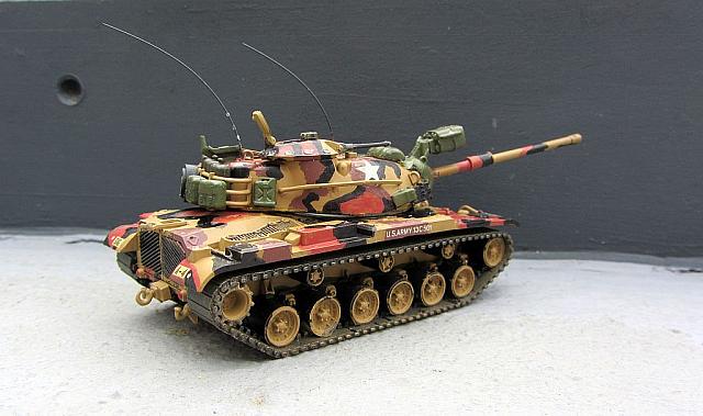 M60 A1 mit 105mm Bordkanone US-Army mit Rüststand von 1963 - 1980