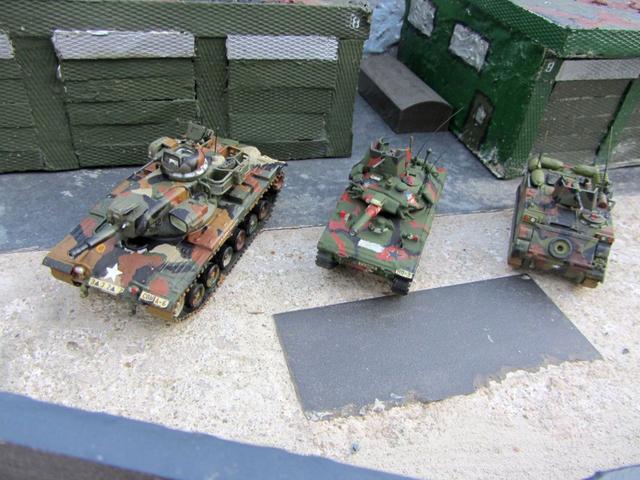 gep. Stabsfahrzeuge M60 A2, M551 A1, M113 A2 US-Army