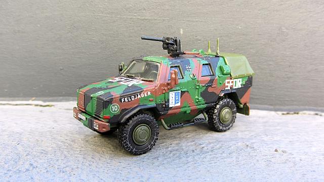 gepanzertes Fahrzeug Dingo Feldjägertruppe Bundeswehr 2000
