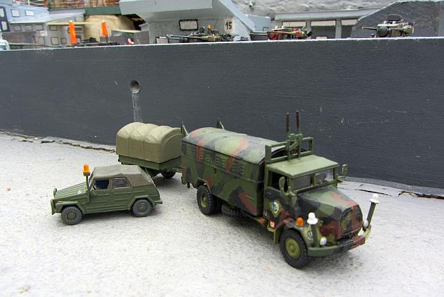 MAN 630 L 2 A mit Kofferaufbau, StabsFz ab 1970