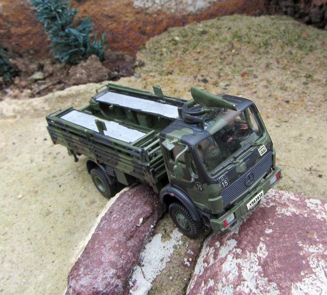 MB 1017 A 5t mil. Aufbau Küche Bundeswehr 1978
