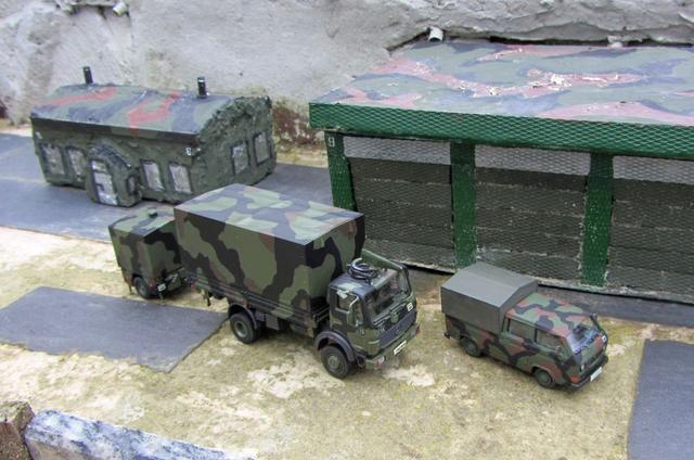 MB 1017 A 5t mil. mit Feldküche TFK 250 Bundeswehr 1987