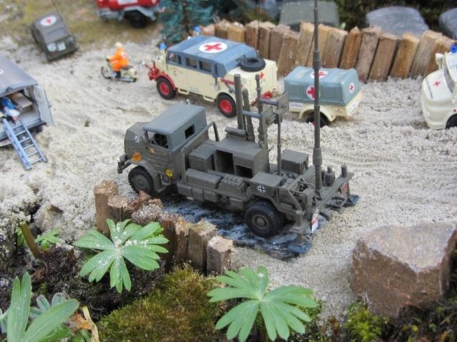MAN 630 L 2 A Vorläufer des Bewegungsmelderadars der Bundeswehr von 1960