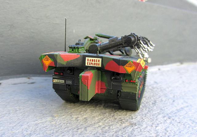 Minenräumpanzer Keiler Bundeswehr 2001