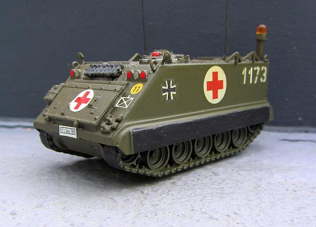 M113 GE gep. Sanitätsfahrzeug der Bundeswehr von 1962 bis 1975