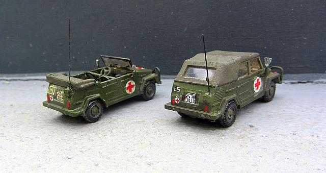 VW Typ 181 Kübelwagen Sanitätsfahrzeug der Bundeswehr von 1969 - 1978