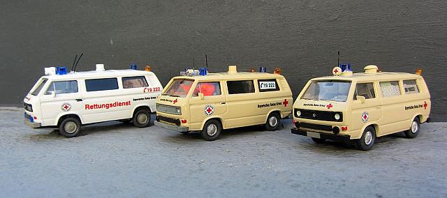 VW T3 Flachdach BRK-KTW