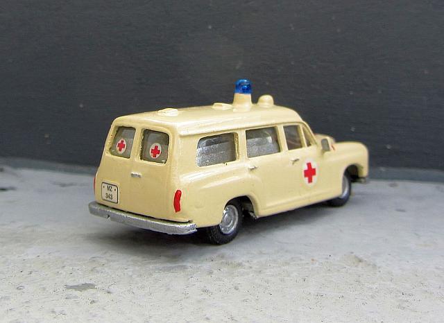 MB 180b D DRK Einsatzfahrzeug von 1959