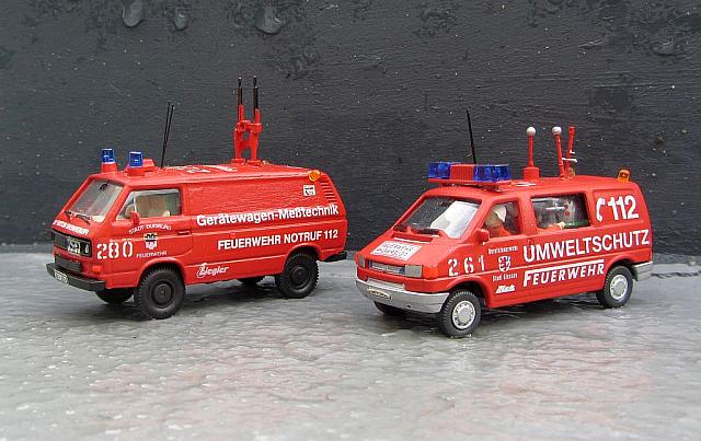 Schadstoffmessfahrzeuge der Feuerwehr
