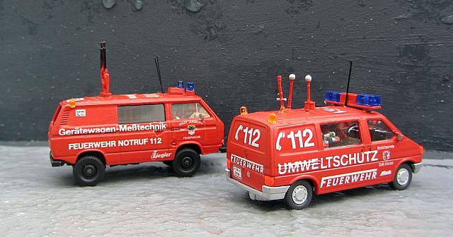 Schadstoffmessfahrzeuge der Feuerwehr