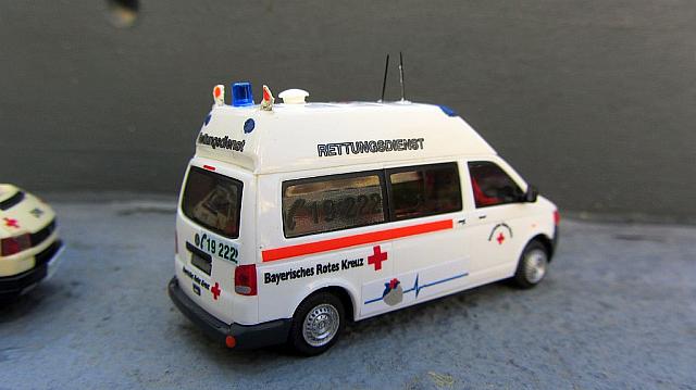 VW T5 TDI DRK Rettungsdienstfahrzeuge von 2003