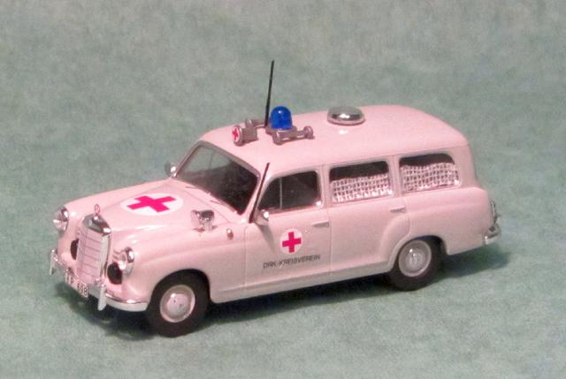 MB 180a D Kombi DRK Rettungswagen 1958 Aufbau Fa. Miesen