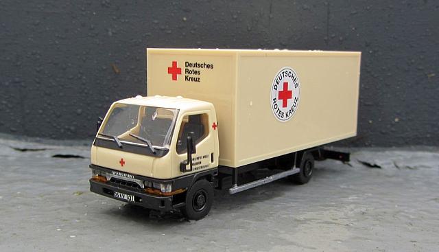 Mitsubishi Canter 3.9 TDI, DRK Lastwagen mit Kofferaufbau 1979