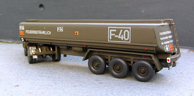 MAN Sattelzug Typ 15.240 FS mit Straßentankaufleger