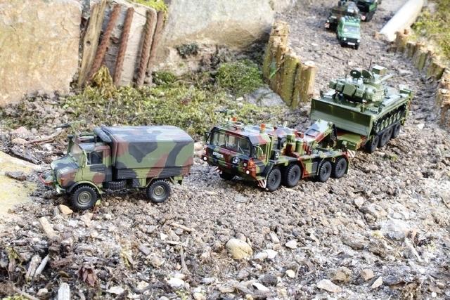 Faun PzTrsp SLT 50/2 mit M48 A2 C und Räumschild Bundeswehr 1976
