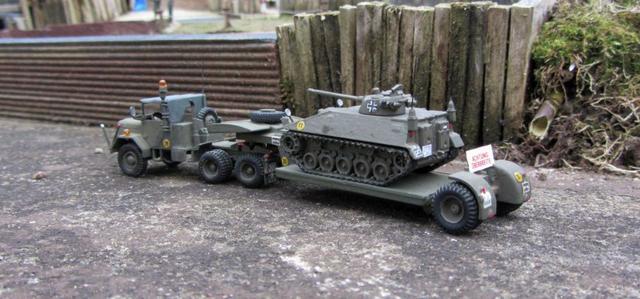 Schwerlastfahrzeuge Bundeswehr 1956