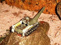 Ein Militärmodell entsteht. Bergepanzer1 auf Fahrgestell vom M48 der Bundeswehr