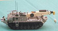 Ein Militärmodell entsteht: Bergepanzer M51 USA