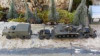 Der Schwerlastzug-Transporter Kaelble KDV 22Z 1964
