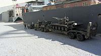 Der Schwerlasttransporter mit ZgM Faun 908/425 A