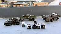 M110 mit 2 Munitionstransporter, Bundeswehr 1964