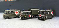 3x DB L 508 D/35, Sanitätsfahrzeuge der Bundeswehr ab 1976