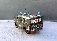 Landrover Typ IIA Sanitätsfahrzeug der britischen Rheinarmy von 1963