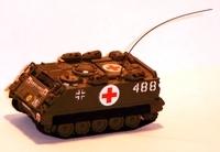 M113 A1 G gep. Sanitätsfahrzeug der Bundeswehr von 1975 bis 1988