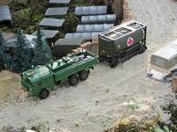 MAN Typ N 4530 Sanitätsfahrzeug der Bundeswehr mit Wassertankbehälter von 1990