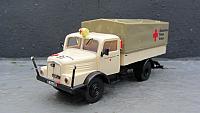 IFA S 4000 DDR-Lastwagen mit Pritsche von 1958