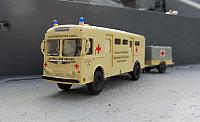 MAG Büssing / Henschel Typ OLU 55 1: DRK Notfallarztwagen mit Röntgengerät von 1955