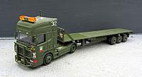 Zugmaschine SCANIA 143 H420 mit Sattelaufleger bis 50t Belgien und Nato 1995