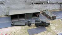 Büssing 8000 S Allrad Zugmaschine mit Seilwinde und Schwerlastanhänger 25t Bundeswehr 1956