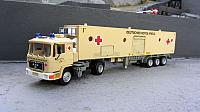MAN Typ 26.320 Sattelzug mit 40ft Container DRK Sonderfahrzeug von 2002