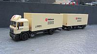 MAN Lastwagen mit Anhänger MHD