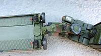 Der Schwerlasttransporter bis 80 Tonnen mit Zugmaschine MAN TGX GX der NATO