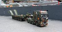 MAN TGX GX Schwerlasttransporter mit Sattelaufleger