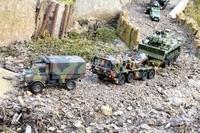 Faun PzTrsp SLT 50/2 mit M48 A2 C und Räumschild Bundeswehr 1976